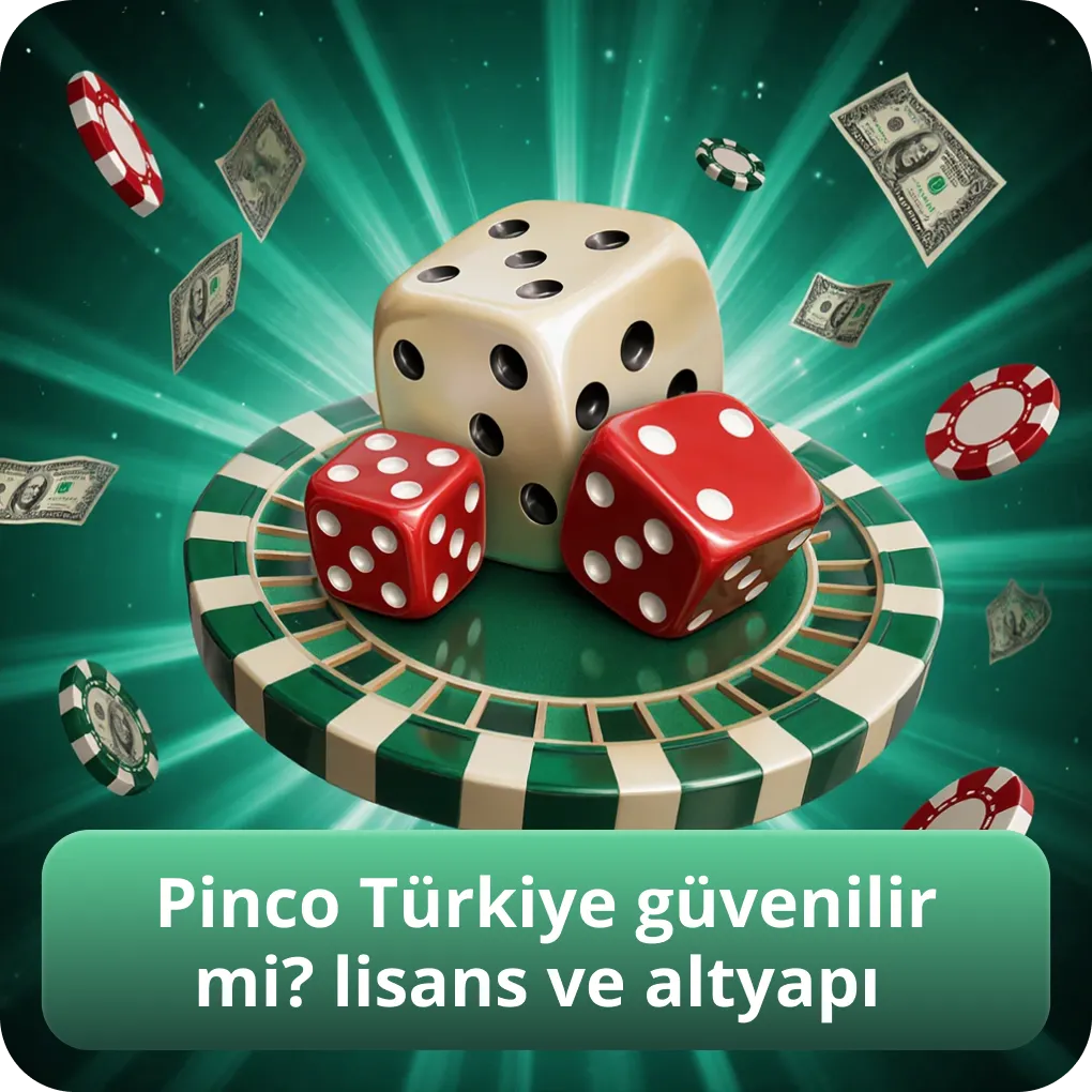 Pinco Türkiye güvenilir mi? lisans ve altyapı